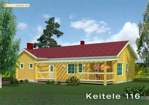 Maison Bois Keitelevue 3D