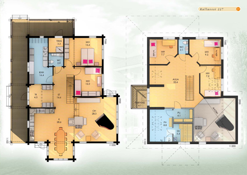 Plan Maison BoisKallavesi