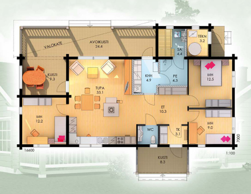 Plan Maison BoisKeitele