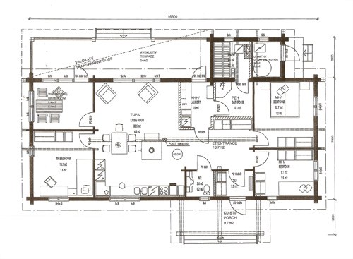 Maison Bois Ameline Plan 1