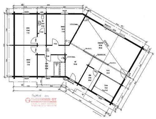 Maison Bois Annie Plan1