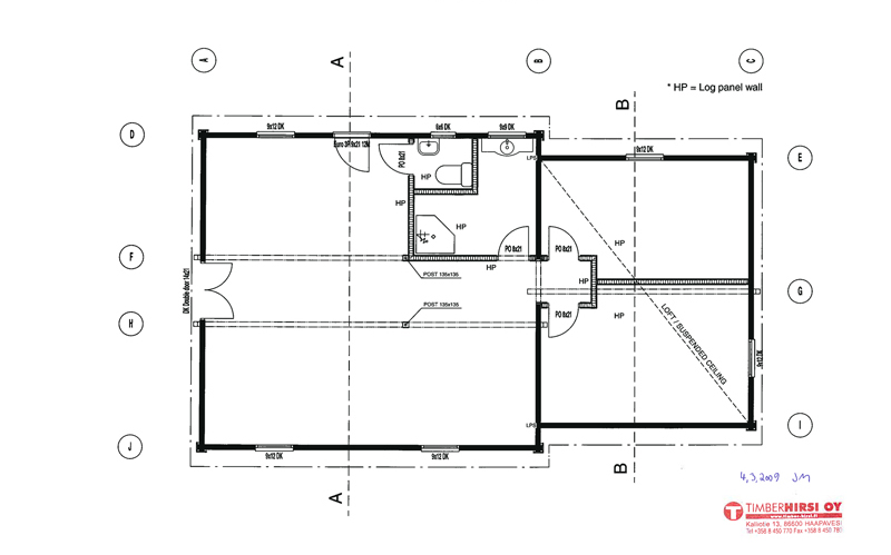 Maison Bois Emilie Plan 1