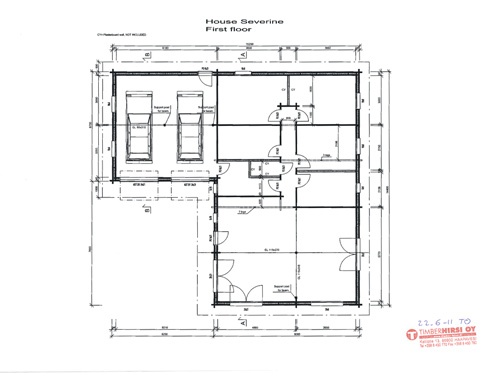 Maison Bois Sverine Plan 1